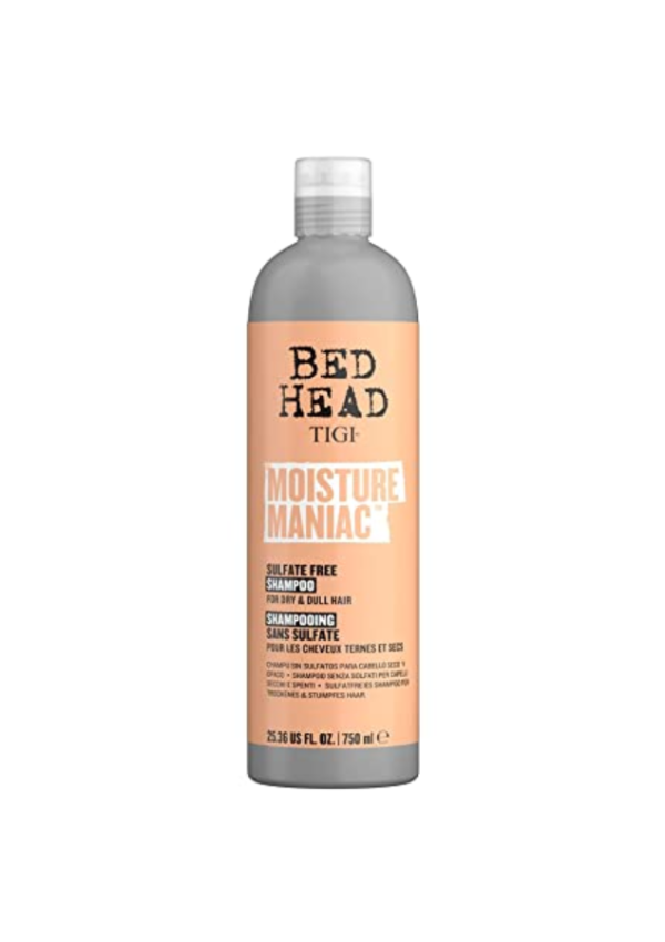 Безсульфатний шампунь для сухого волосся Tigi Bed Head Moisture Maniac Shampoo 750 мл.
