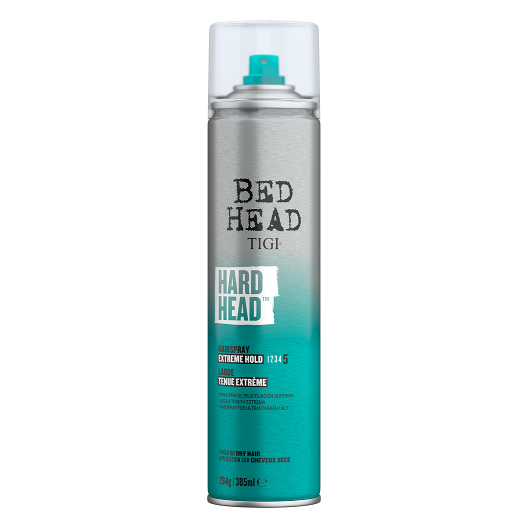 Лак для супер сильної фіксації TIGI BED HEAD HARD HEAD 385 мл