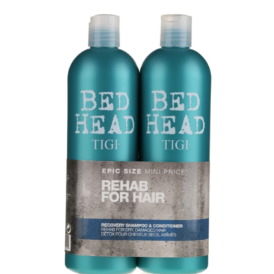 Набір для сухого та пошкодженого волосся Tigi Bed Head Recovery Kit (sh/750 ml+cond/750 ml)