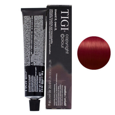 Крем-фарба для волосся 5/6 КОРИЧНЕВИЙ СВІТЛО-ЧЕРВОНИЙ TIGI COPYRIGHT COLOUR CREATIVE 5/6 LIGHT RED BRWN 60 ml