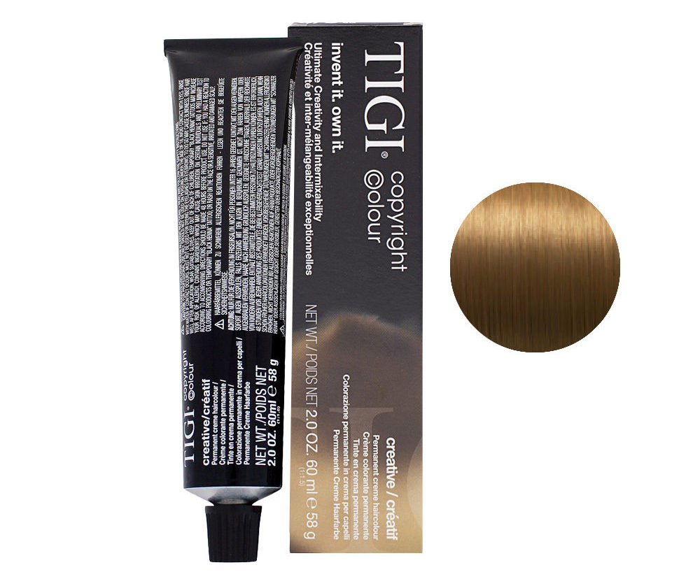 Крем-фарба для волосся 6/3 ТЕМНО-ЗОЛОТИСТИЙ БЛОНД TIGI COPYRIGHT COLOUR CREATIVE 6/3 DARK GLDN BLND 60 ml