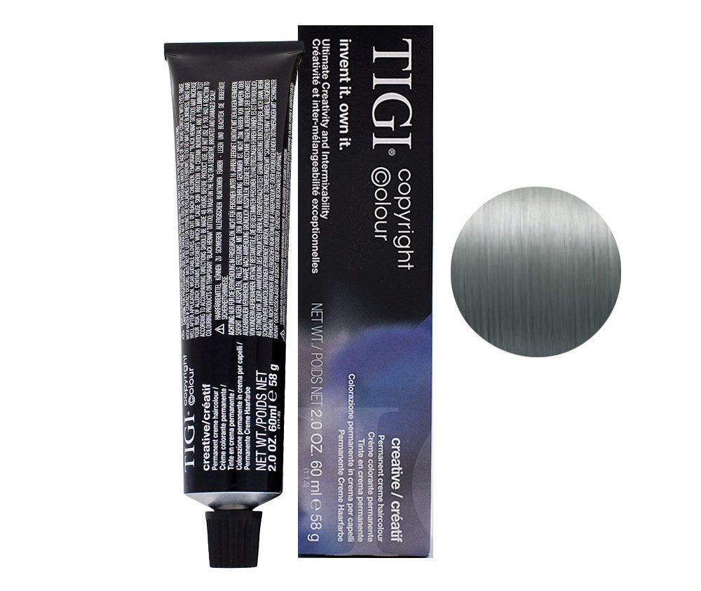 Крем-фарба для волосся 8/1 СВІТЛО-БЛАКИТНИЙ БЛОНД TIGI COPYRIGHT COLOUR CREATIVE 8/1 LIGHT BLUE BLND 60 ml
