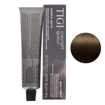 Крем-фарба для волосся 4/0 НАТУРАЛЬНИЙ КОРИЧНЕВИЙ TIGI Copyright Colour Gloss 4/0 NAT BRWN 60 ml
