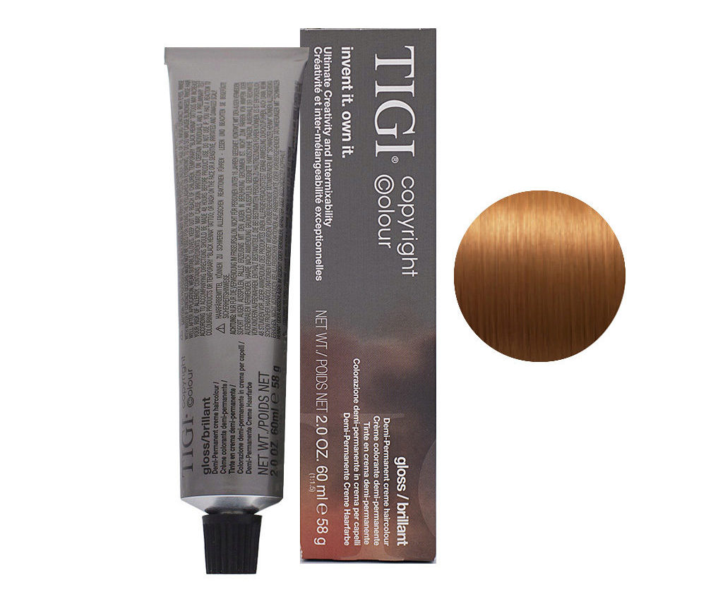 Крем-фарба для волосся 7/4 МІДНИЙ БЛОНД TIGI COPYRIGHT COLOUR CREATIVE 7/4 COPPER BLND 60 ml